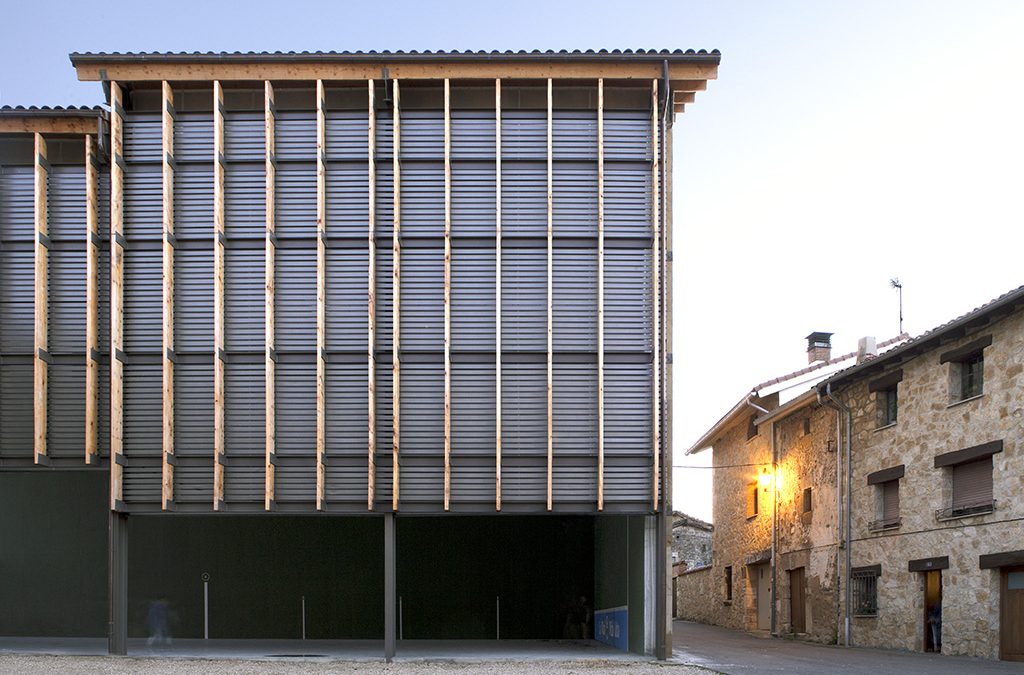 construcción y proyecto frontón en alava